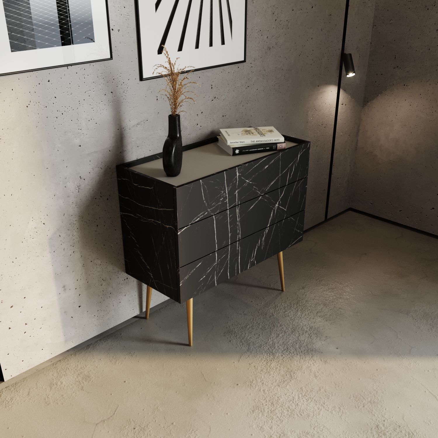 Комод Marble 01